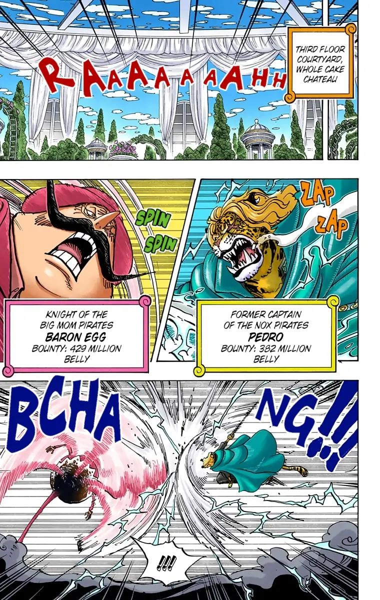 One Piece (Official Colored) Chapter 850 page 7 - 