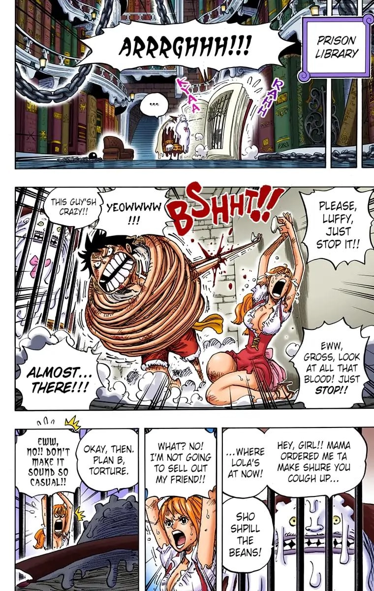 One Piece (Official Colored) Chapter 851 page 13 - 