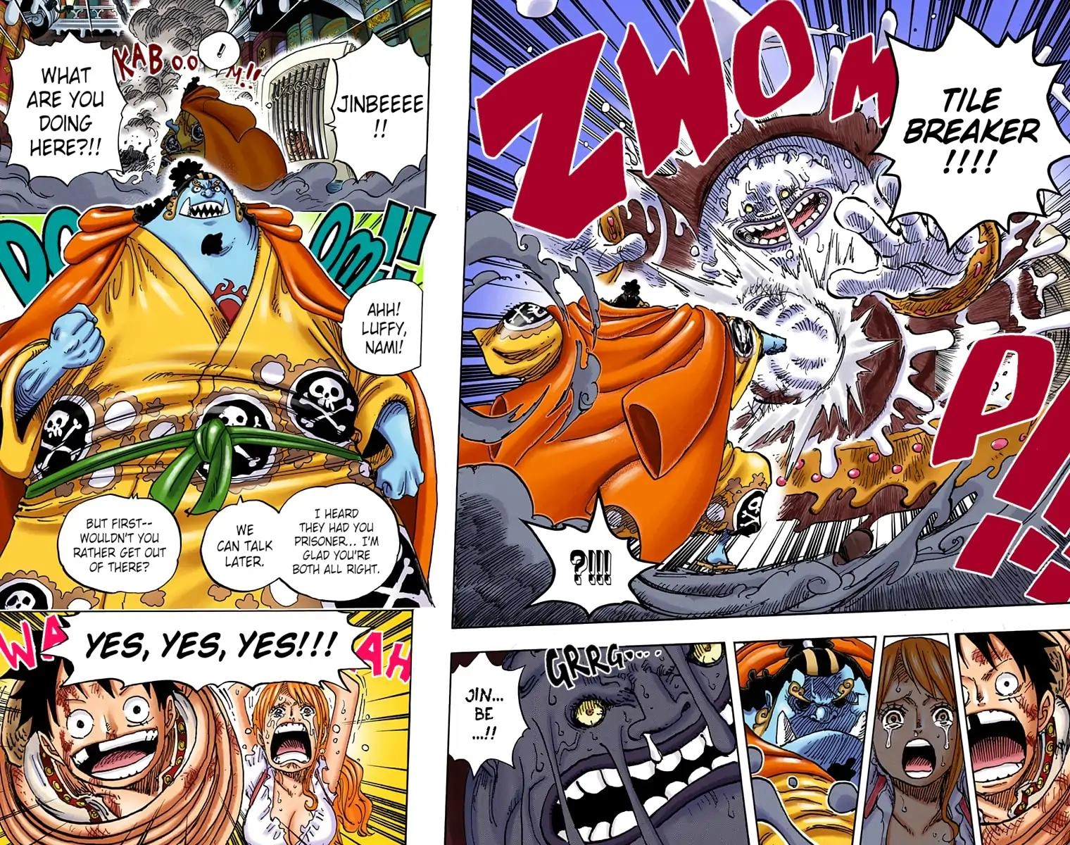One Piece (Official Colored) Chapter 851 page 15 - 
