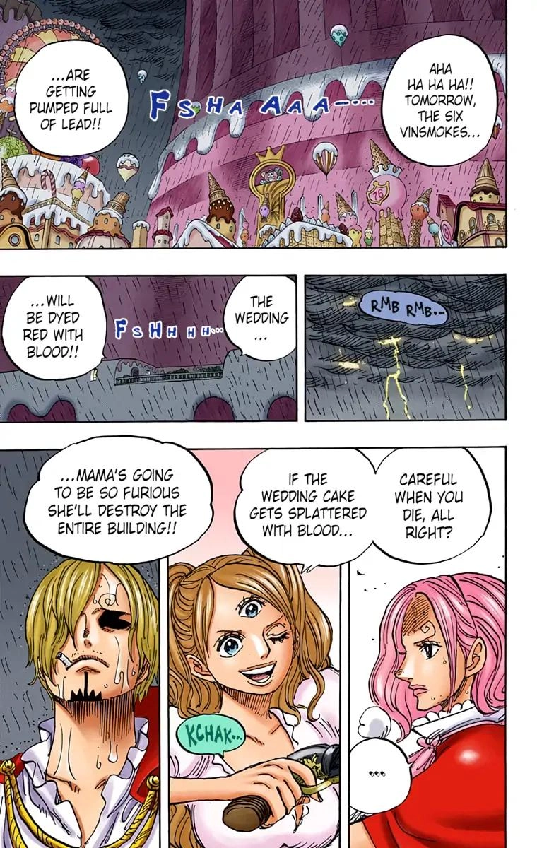 One Piece (Official Colored) Chapter 851 page 3 - 