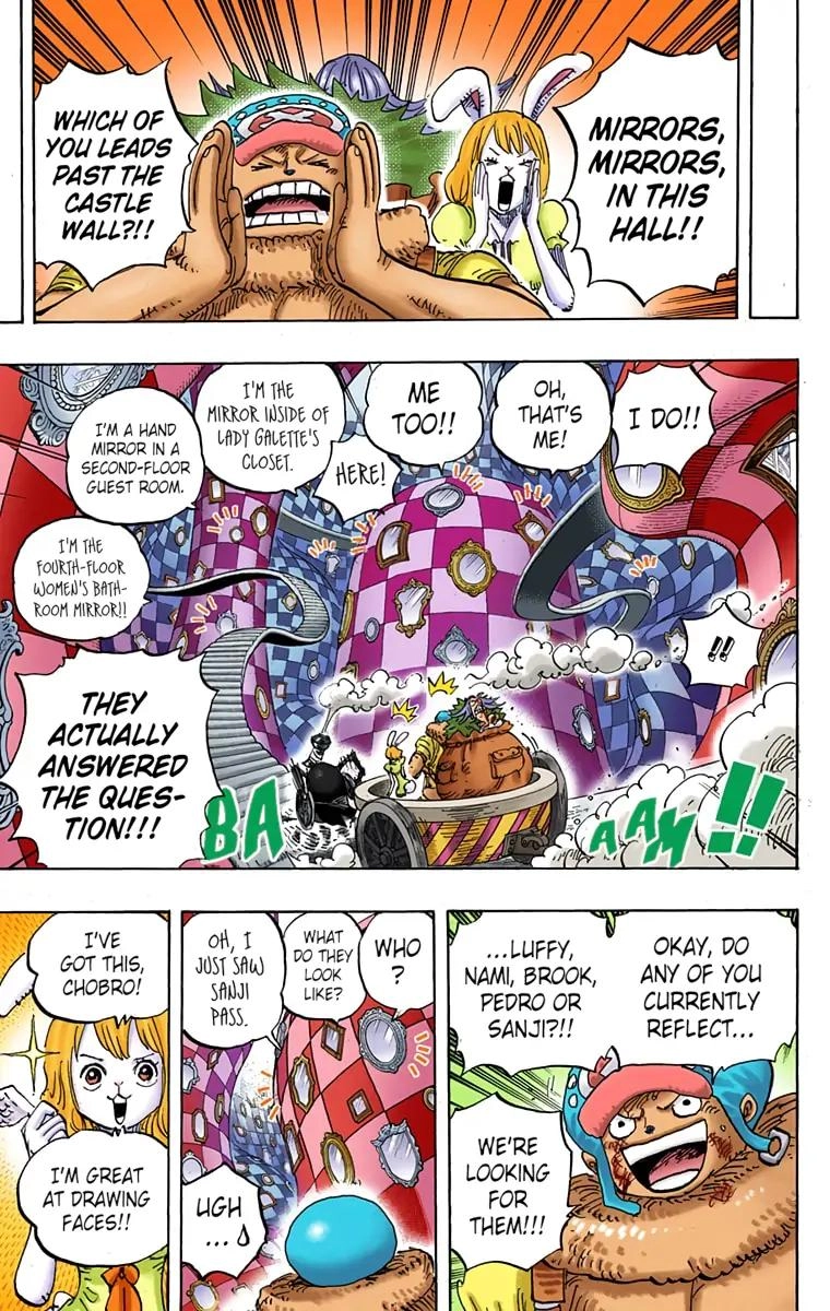 One Piece (Official Colored) Chapter 851 page 10 - 