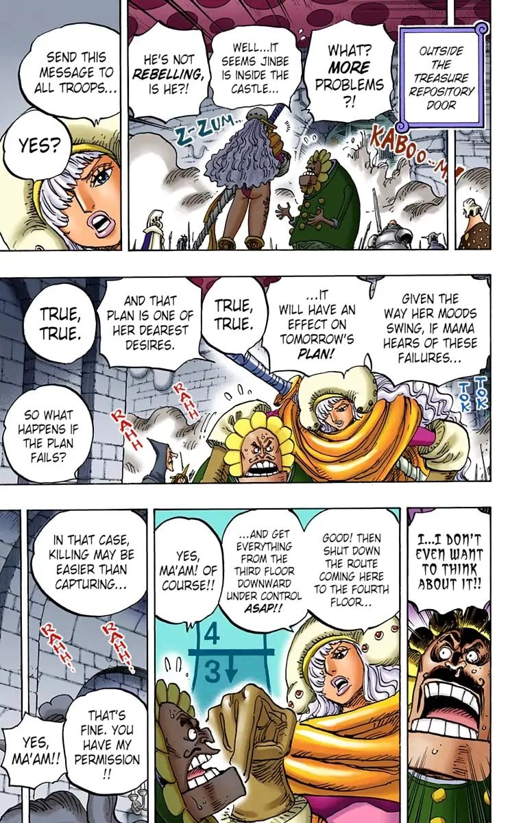 One Piece (Official Colored) Chapter 852 page 15 - 