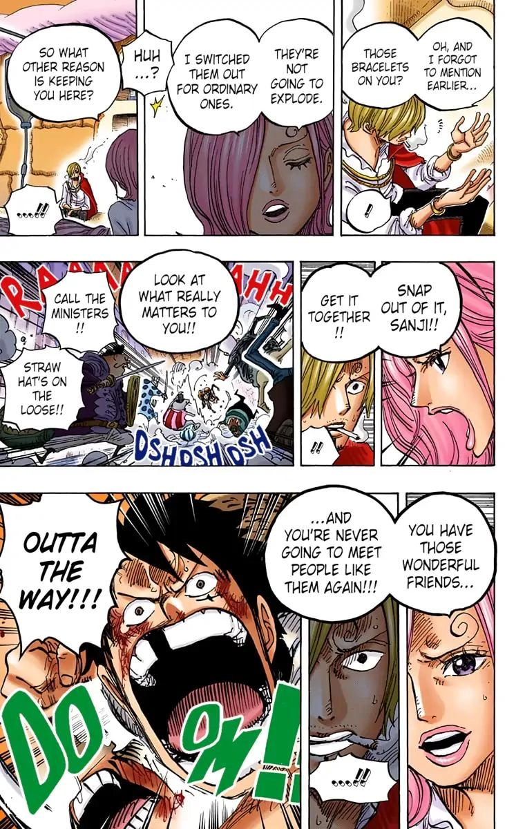 One Piece (Official Colored) Chapter 852 page 17 - 