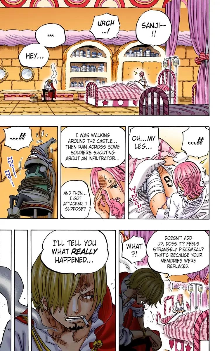 One Piece (Official Colored) Chapter 852 page 3 - 