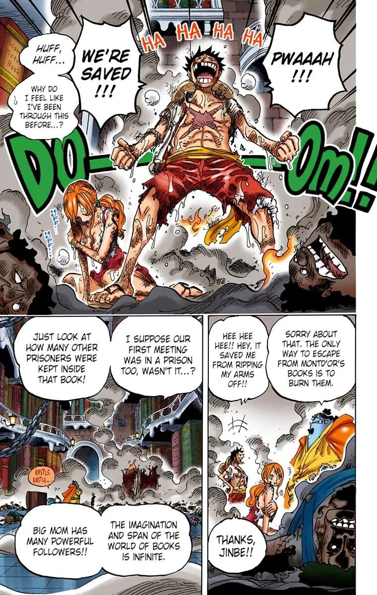 One Piece (Official Colored) Chapter 852 page 5 - 