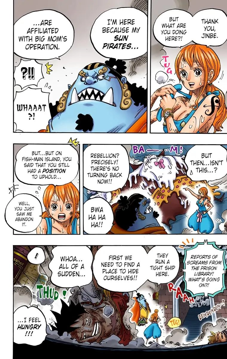 One Piece (Official Colored) Chapter 852 page 6 - 