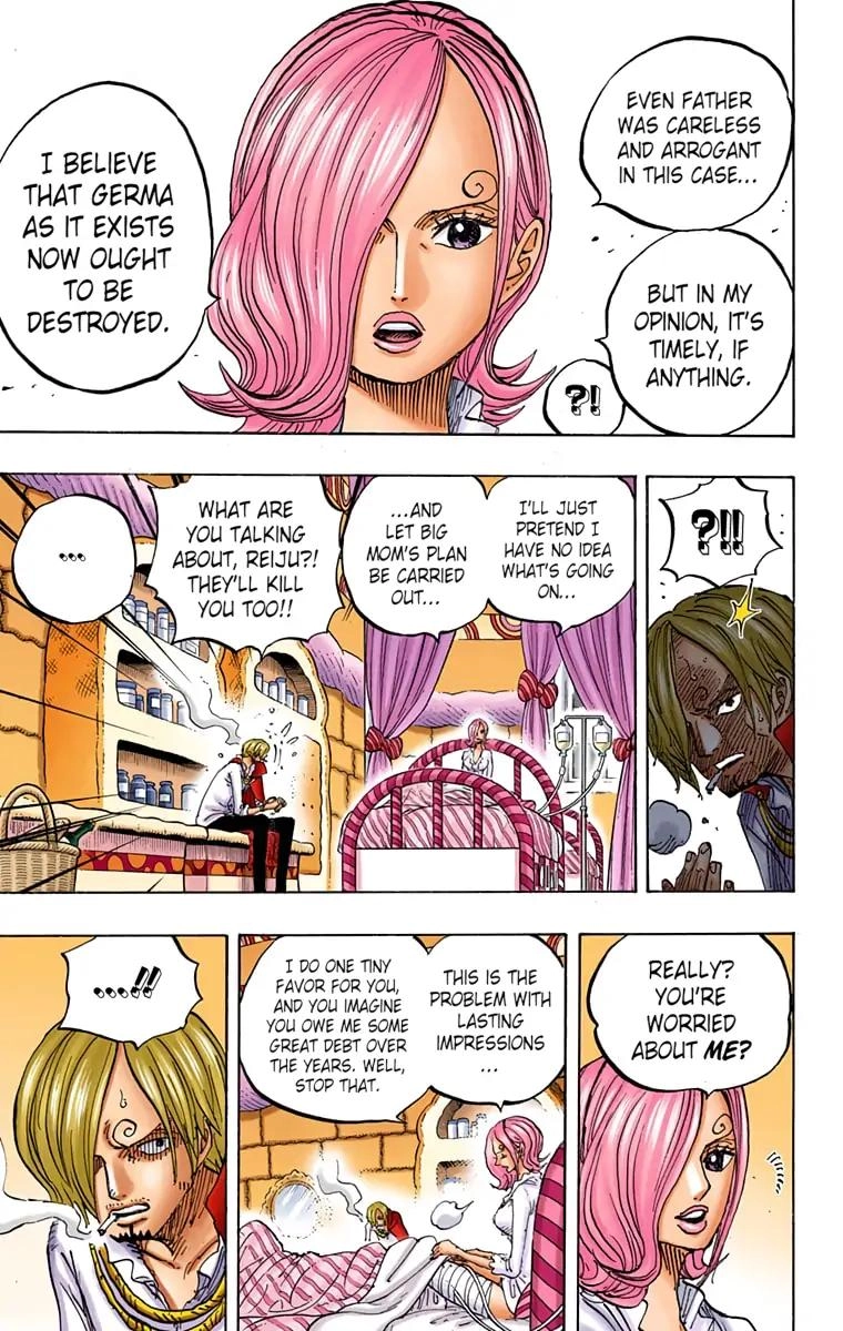 One Piece (Official Colored) Chapter 852 page 9 - 