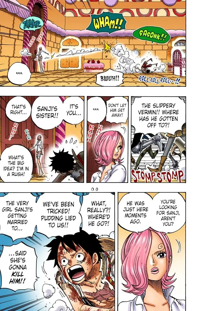 One Piece (Official Colored) Chapter 853 page 11 - 