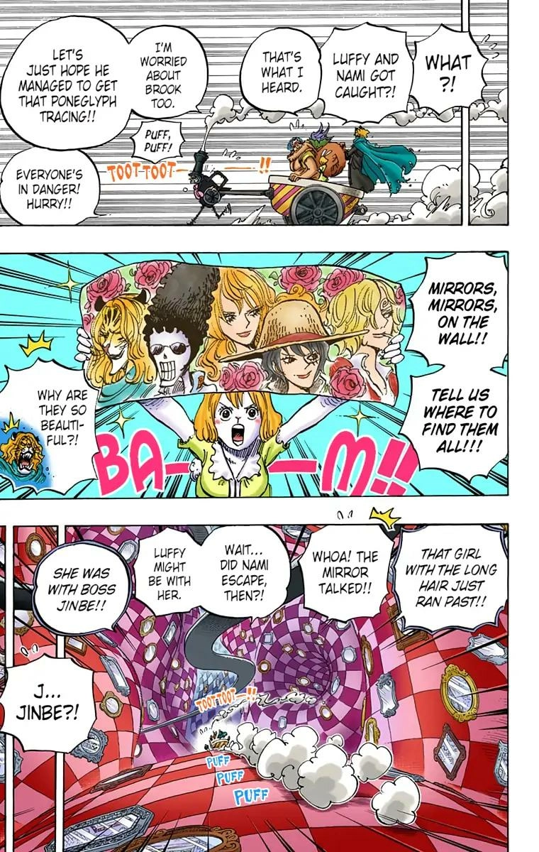 One Piece (Official Colored) Chapter 853 page 9 - 