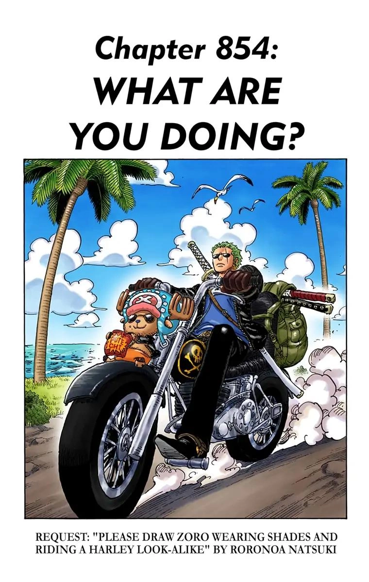 One Piece (Official Colored) Chapter 854 page 1 - 