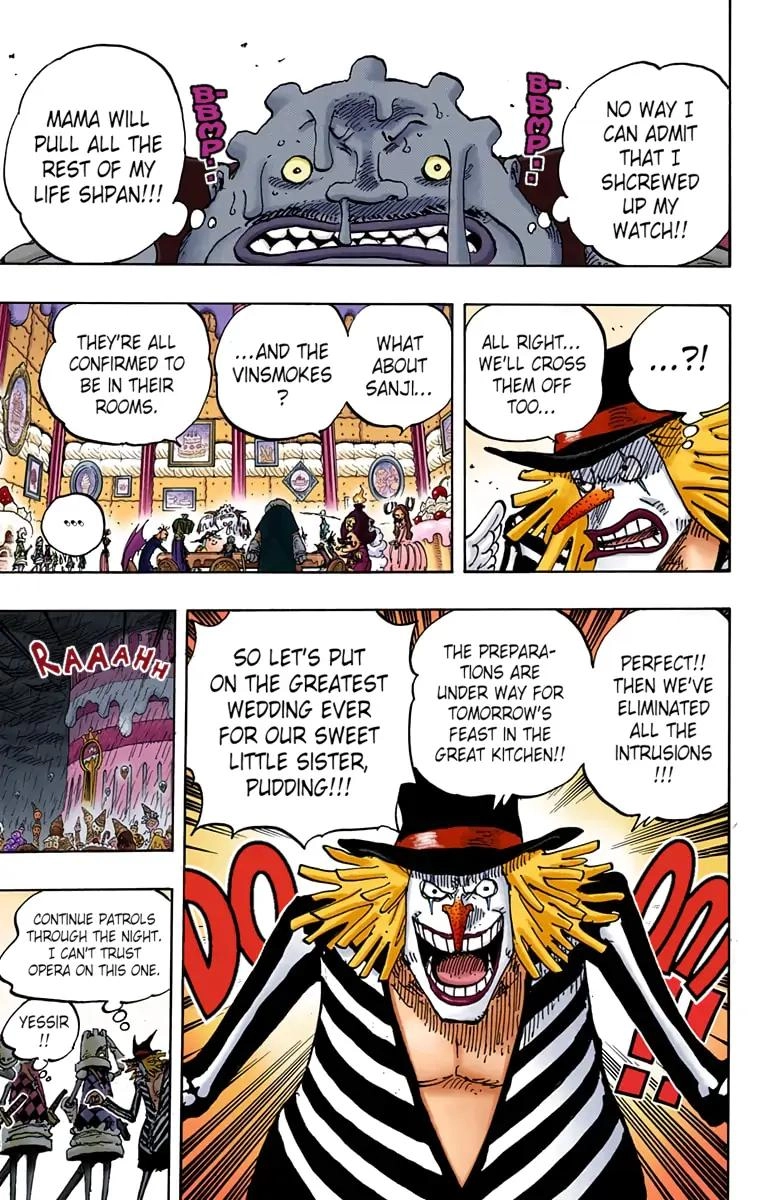 One Piece (Official Colored) Chapter 854 page 13 - 