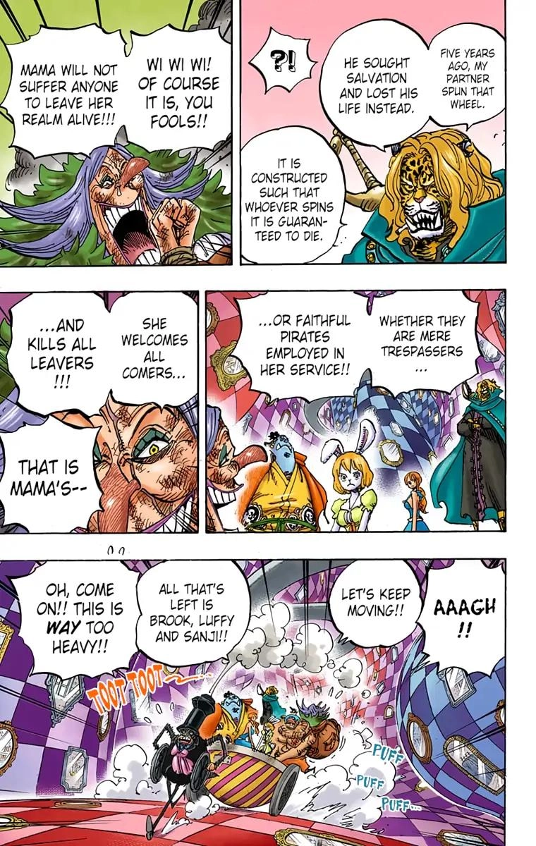 One Piece (Official Colored) Chapter 854 page 5 - 