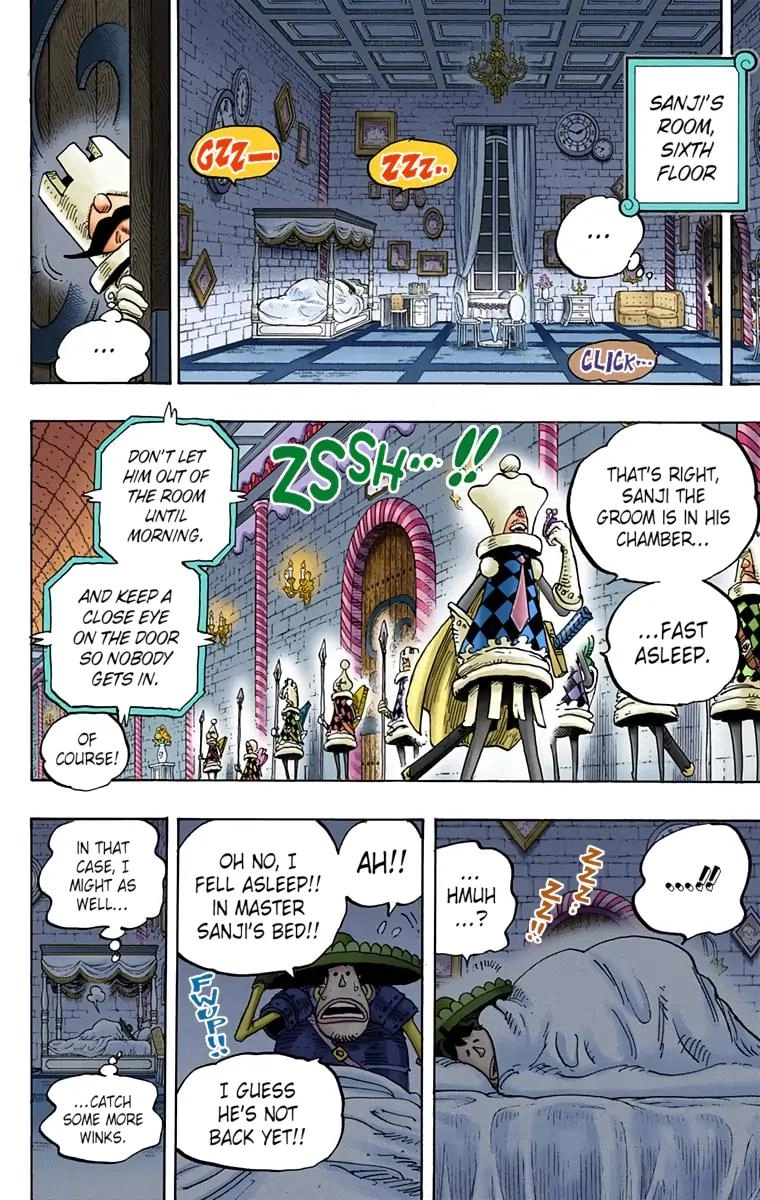 One Piece (Official Colored) Chapter 854 page 10 - 