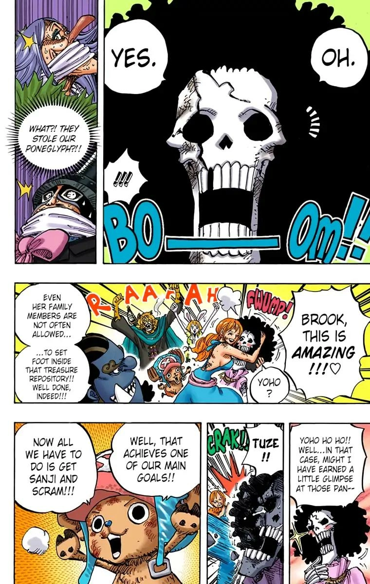 One Piece (Official Colored) Chapter 855 page 15 - 