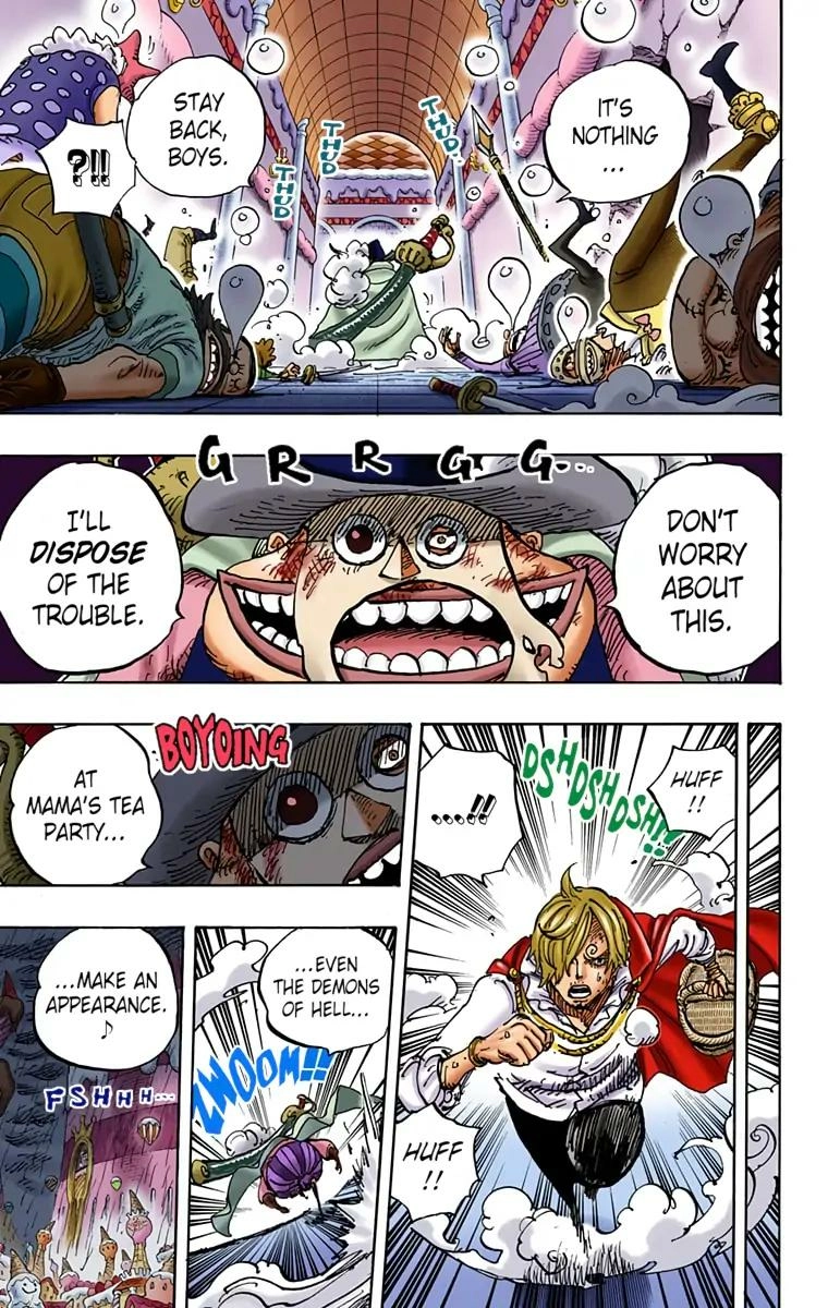 One Piece (Official Colored) Chapter 855 page 3 - 