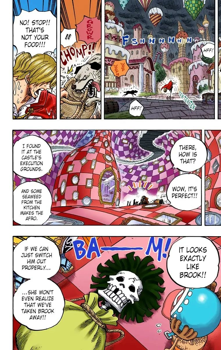One Piece (Official Colored) Chapter 855 page 7 - 