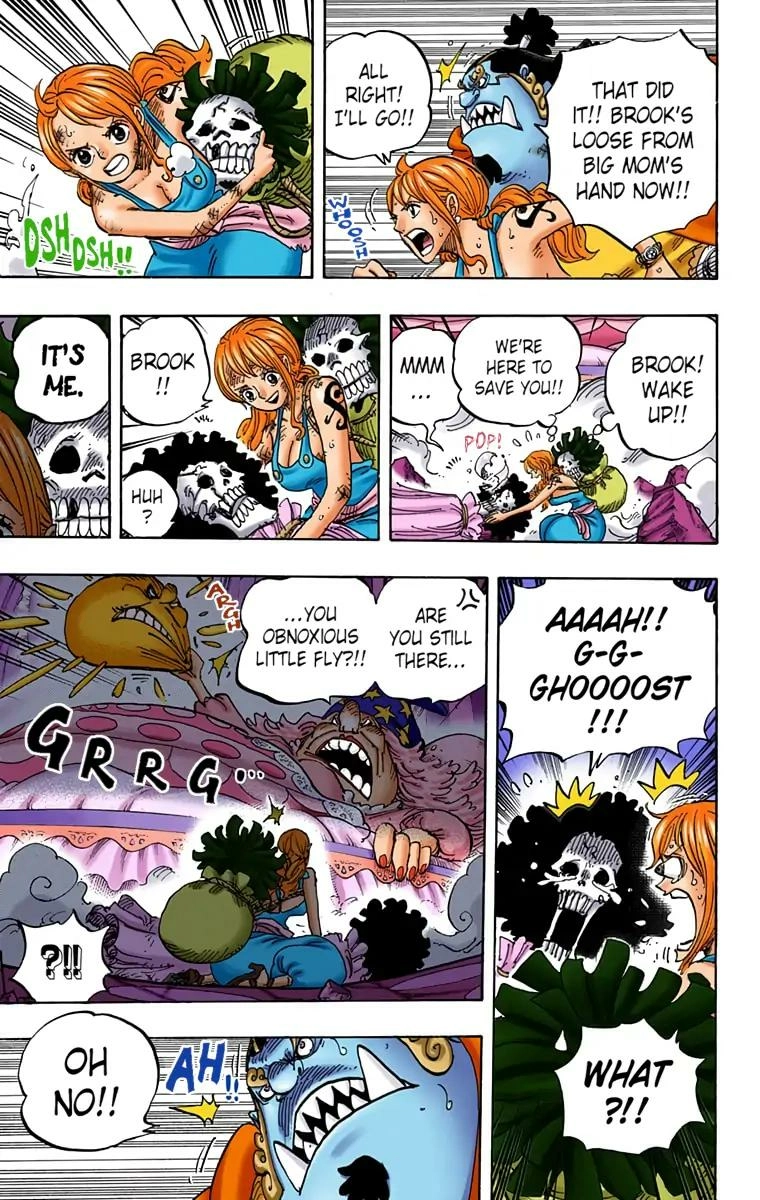 One Piece (Official Colored) Chapter 855 page 10 - 