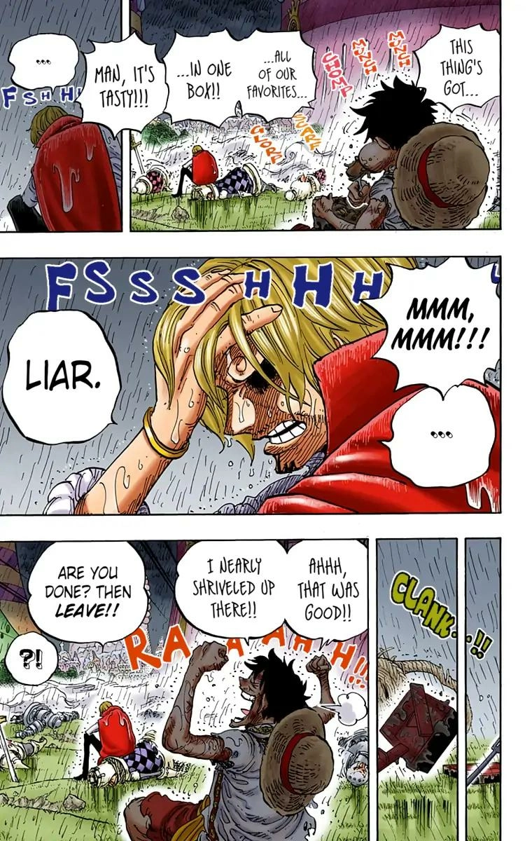 One Piece (Official Colored) Chapter 856 page 11 - 