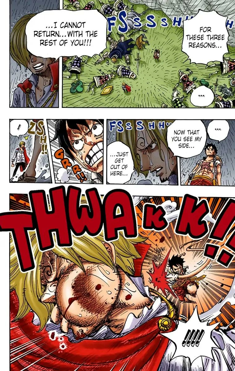 One Piece (Official Colored) Chapter 856 page 14 - 
