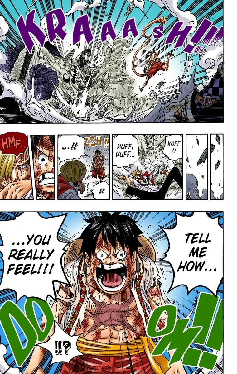 One Piece (Official Colored) Chapter 856 page 15 - 