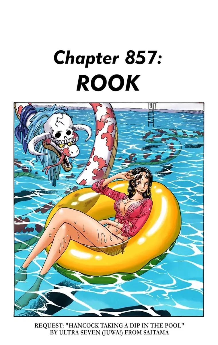 One Piece (Official Colored) Chapter 857 page 1 - 