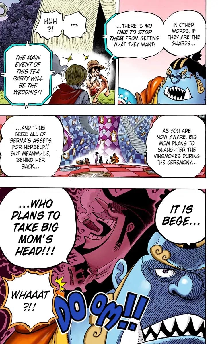 One Piece (Official Colored) Chapter 857 page 13 - 