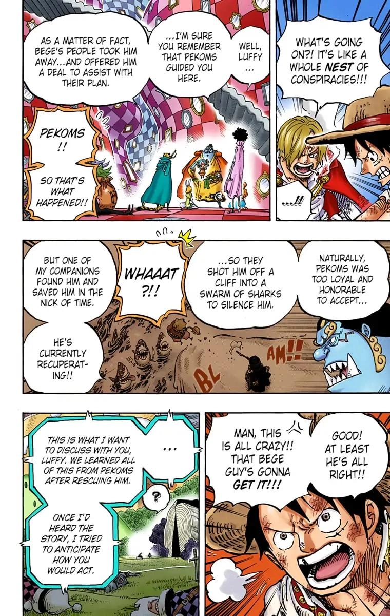 One Piece (Official Colored) Chapter 857 page 14 - 