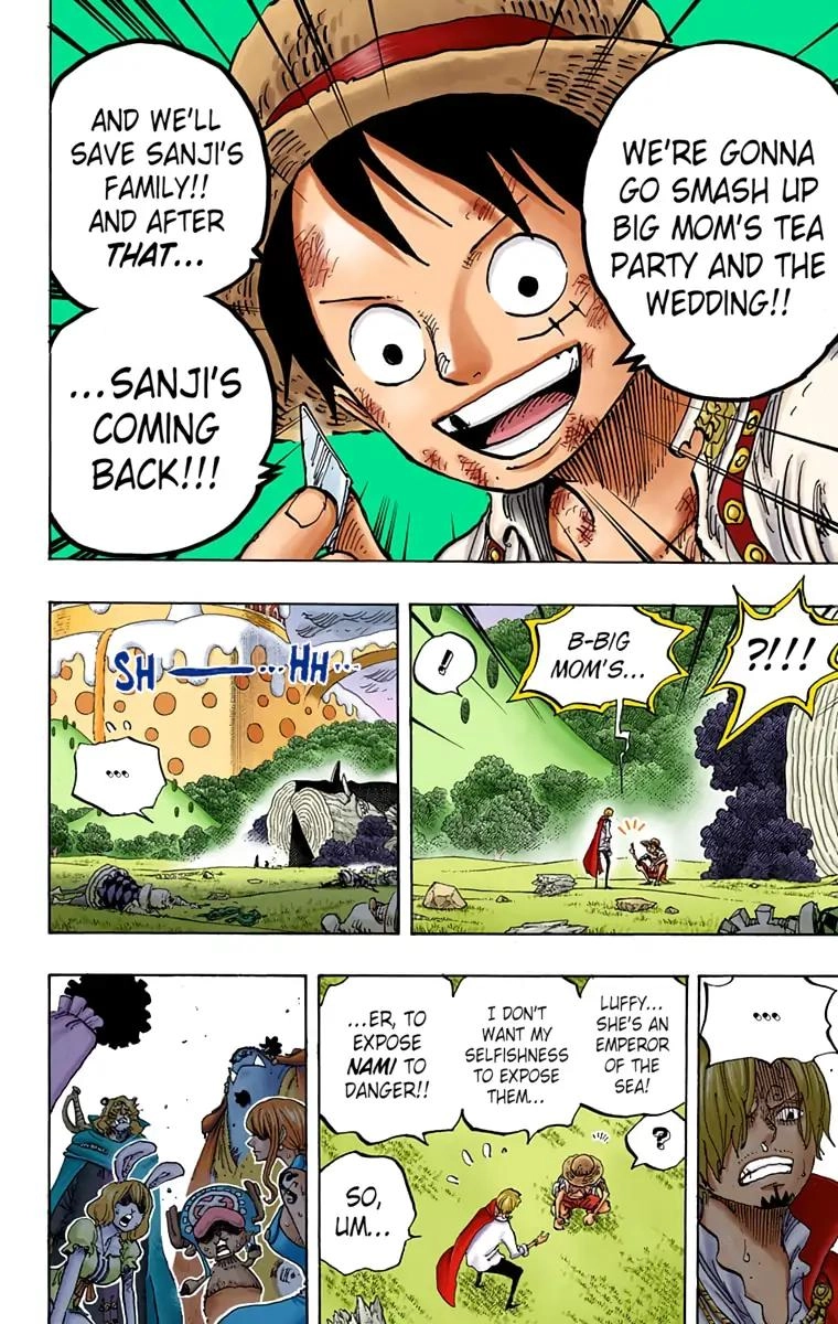 One Piece (Official Colored) Chapter 857 page 6 - 