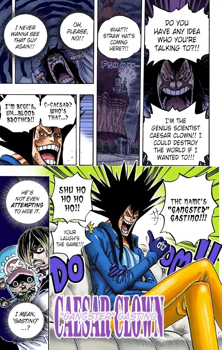 One Piece (Official Colored) Chapter 858 page 15 - 