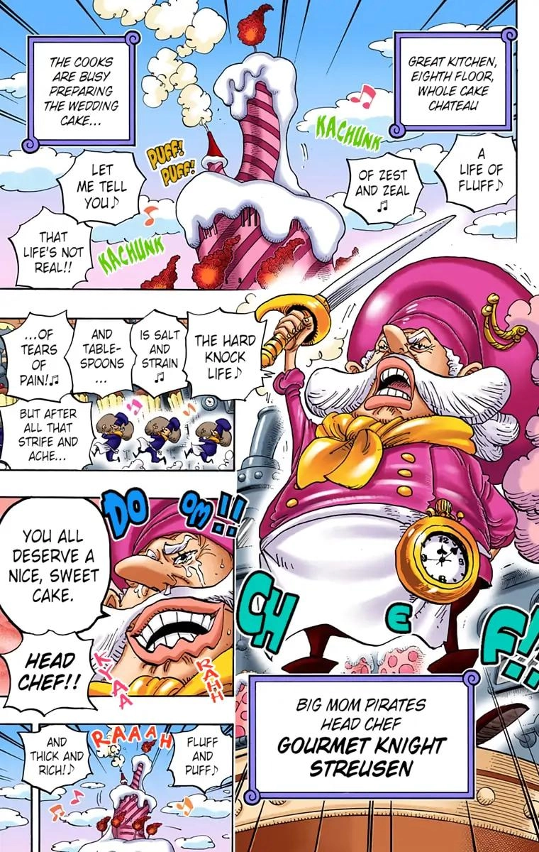 One Piece (Official Colored) Chapter 858 page 3 - 