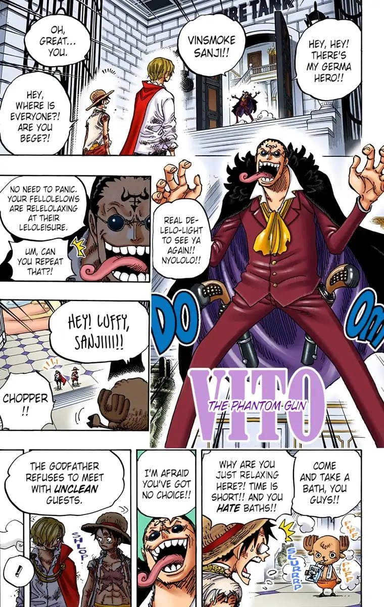 One Piece (Official Colored) Chapter 858 page 6 - 