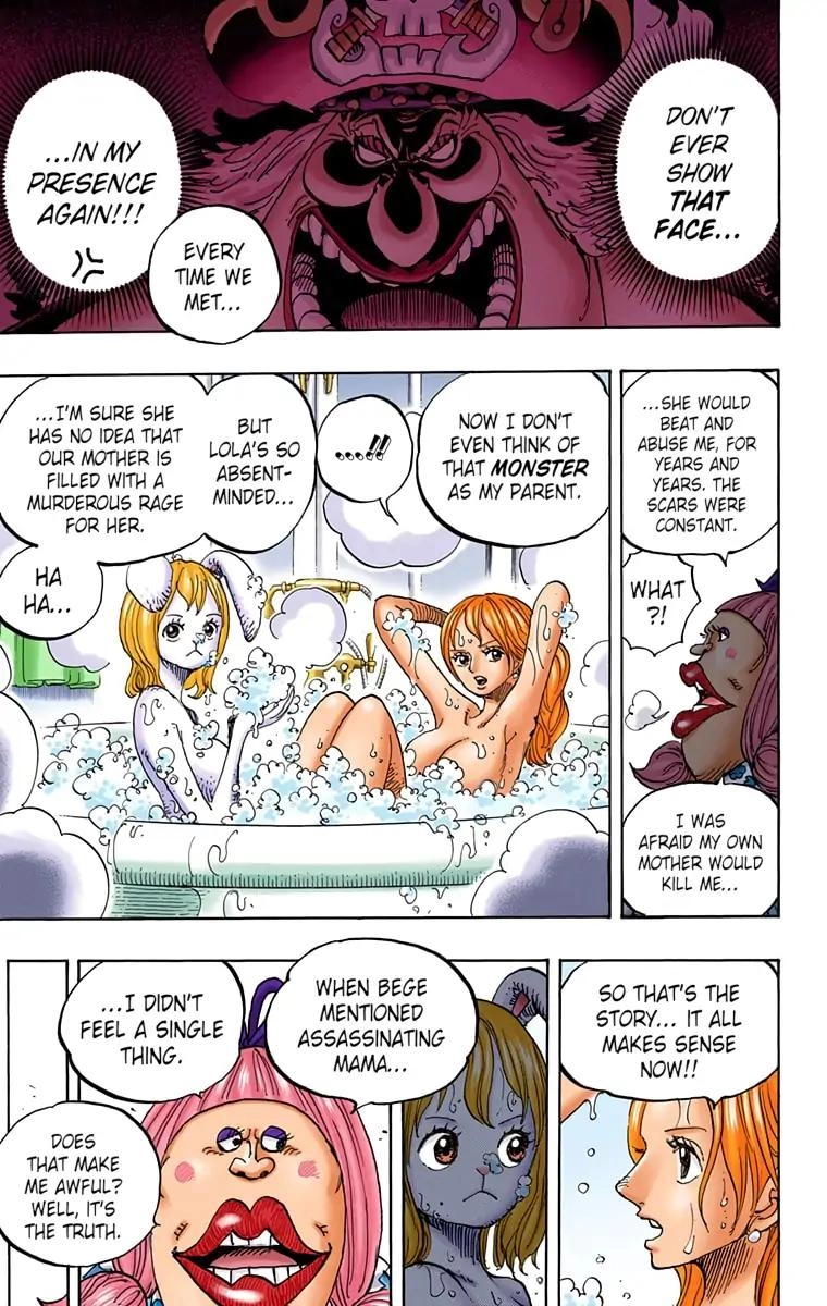 One Piece (Official Colored) Chapter 858 page 10 - 