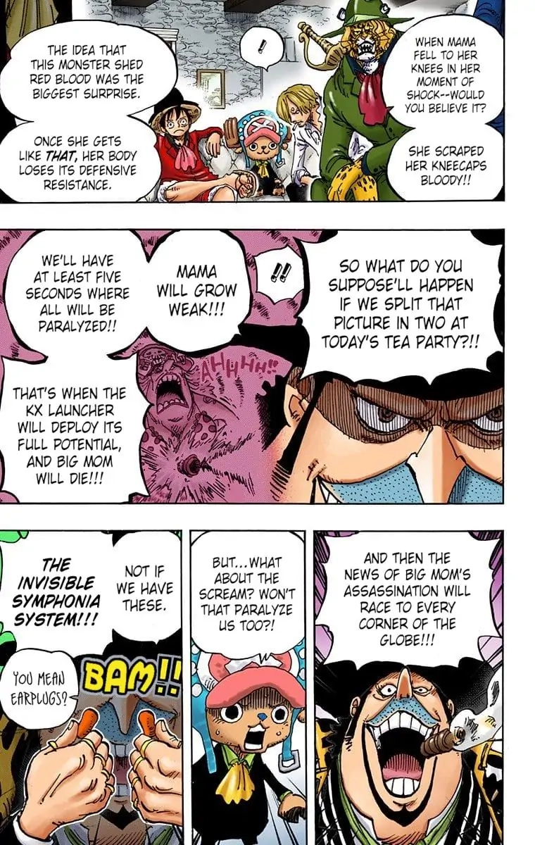 One Piece (Official Colored) Chapter 859 page 13 - 