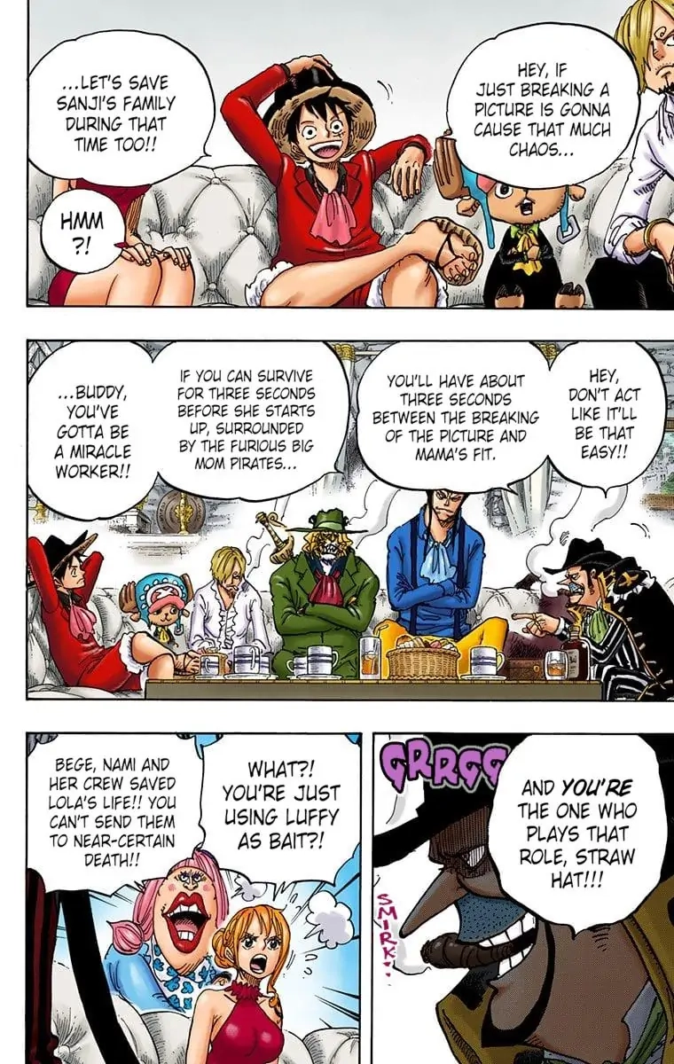 One Piece (Official Colored) Chapter 859 page 14 - 