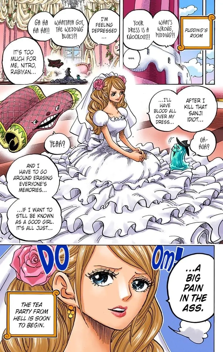 One Piece (Official Colored) Chapter 859 page 21 - 