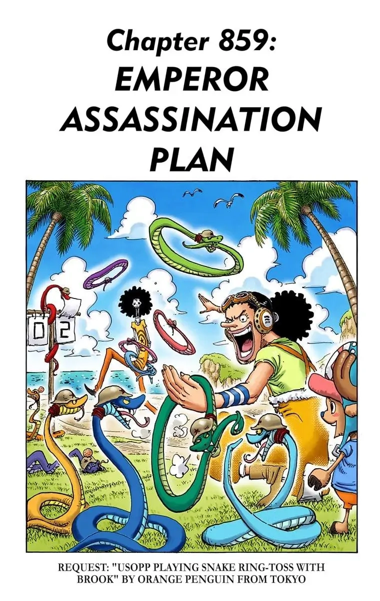 One Piece (Official Colored) Chapter 859 page 6 - 