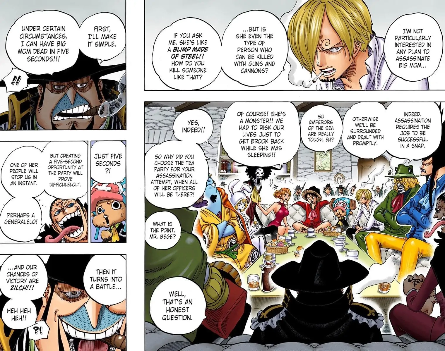 One Piece (Official Colored) Chapter 859 page 7 - 
