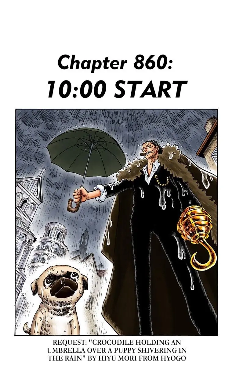 One Piece (Official Colored) Chapter 860 page 1 - 
