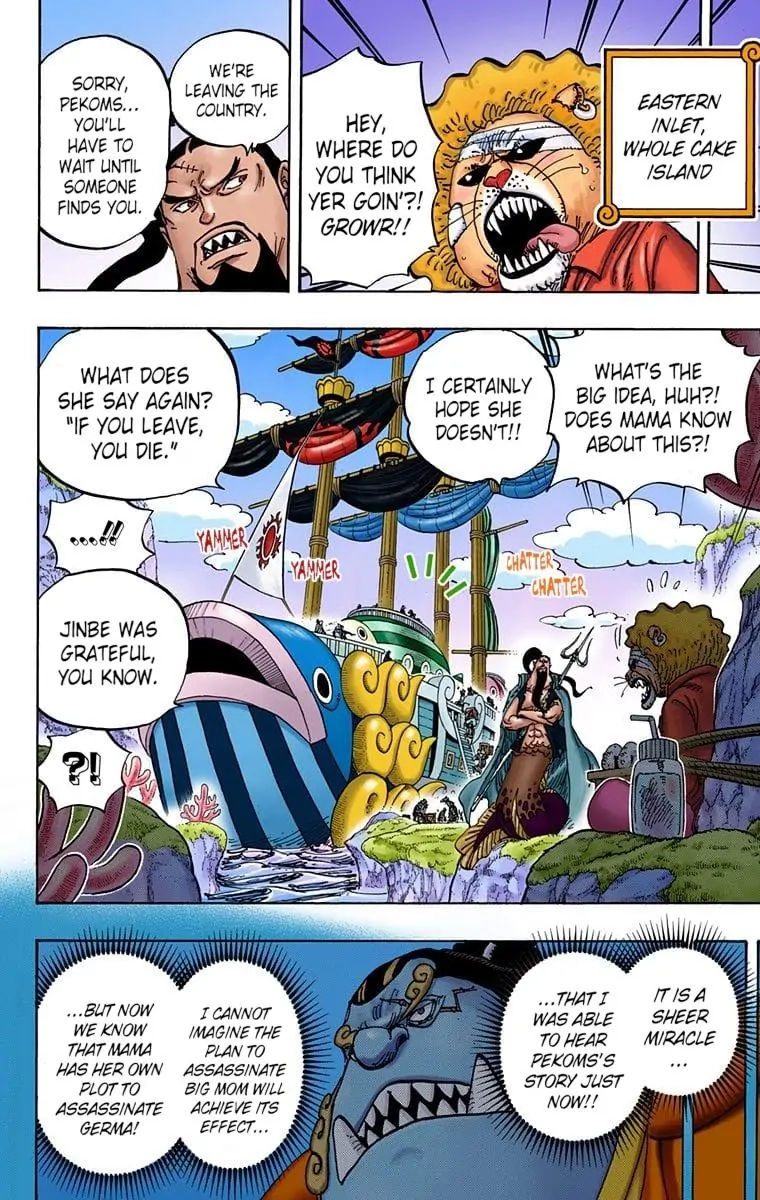 One Piece (Official Colored) Chapter 860 page 2 - 