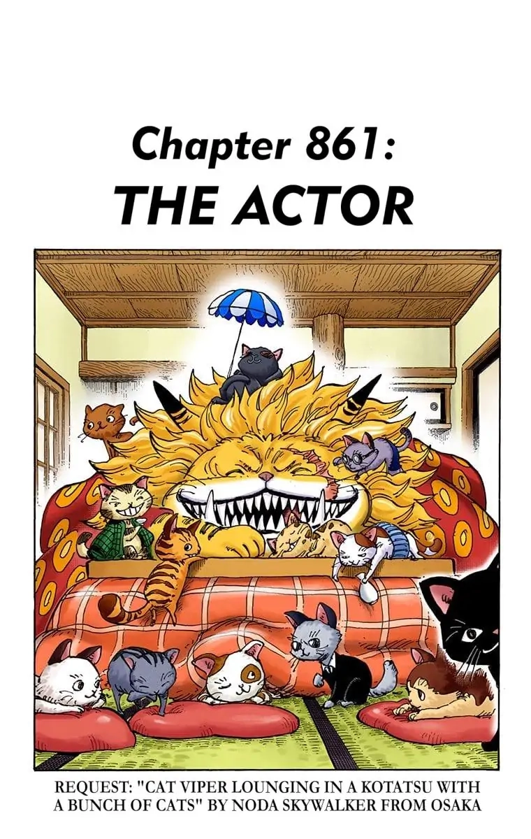 One Piece (Official Colored) Chapter 861 page 1 - 