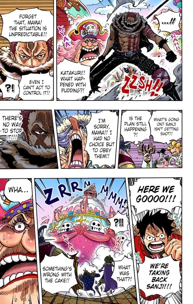 One Piece (Official Colored) Chapter 862 page 14 - 