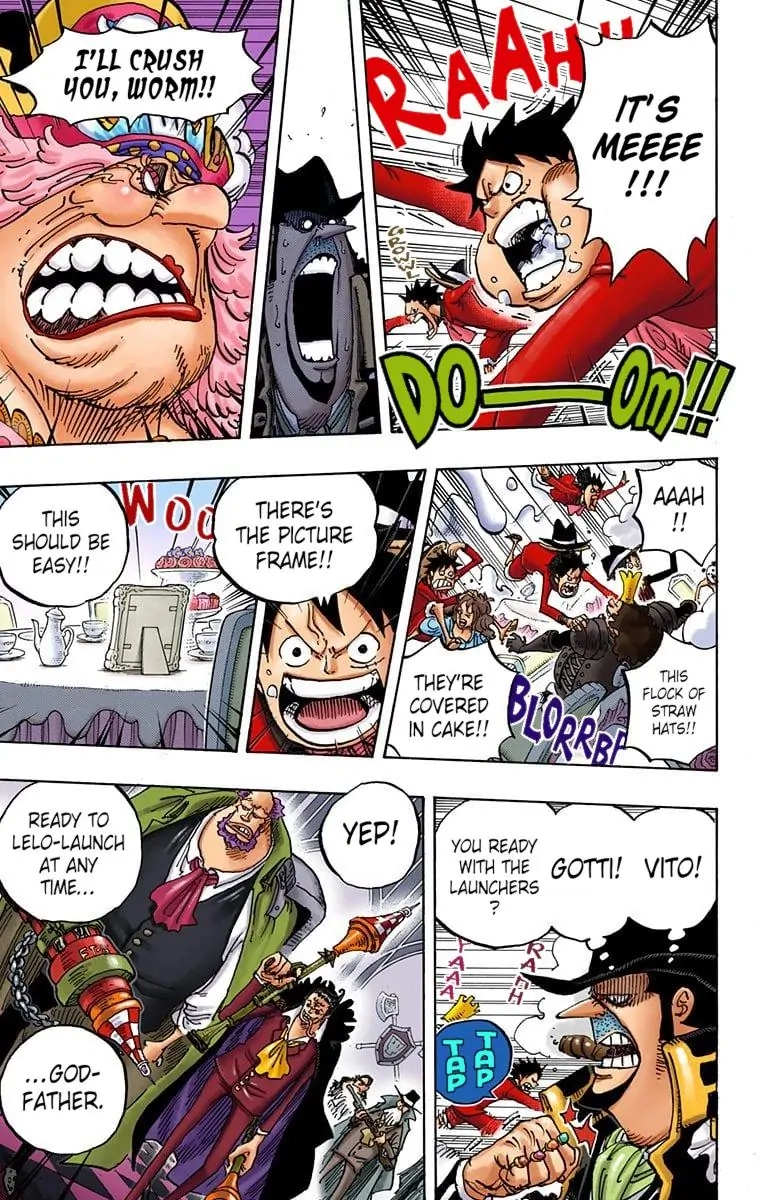 One Piece (Official Colored) Chapter 863 page 11 - 