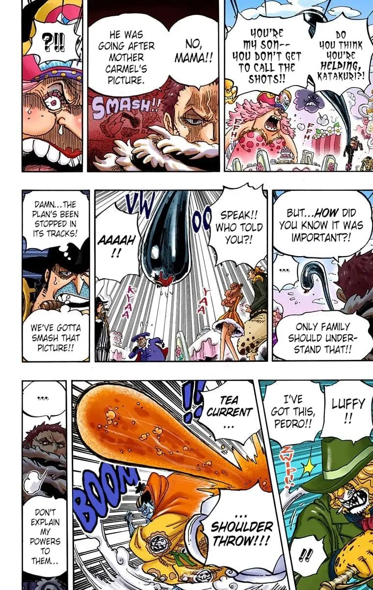 One Piece (Official Colored) Chapter 863 page 14 - 