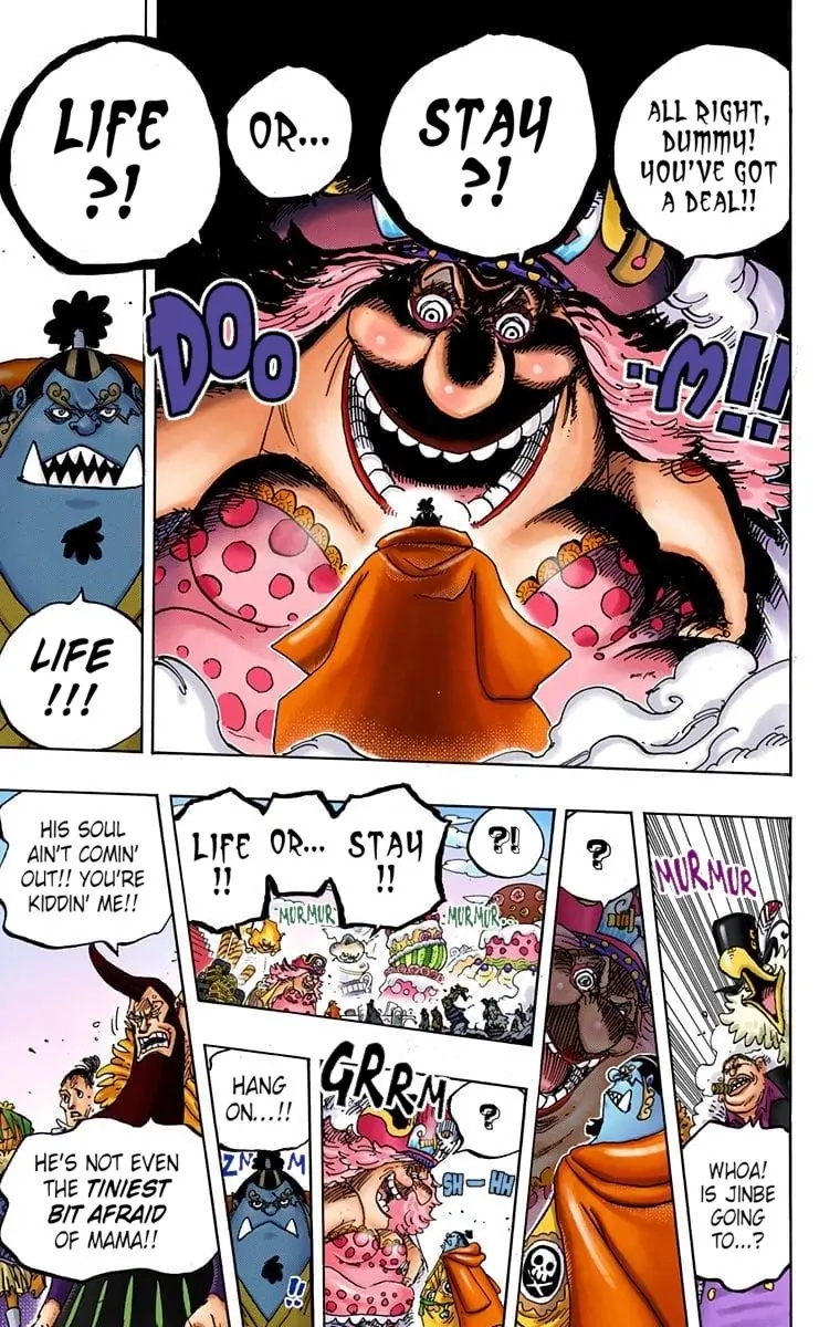 One Piece (Official Colored) Chapter 863 page 17 - 