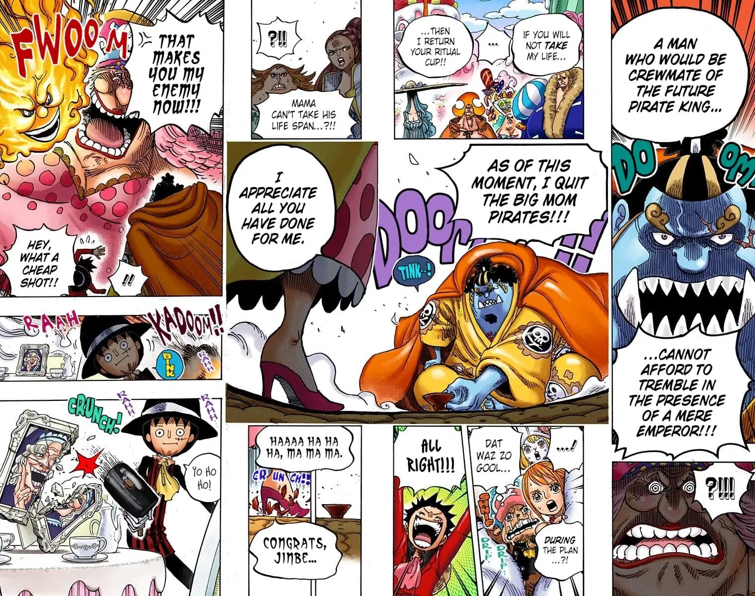 One Piece (Official Colored) Chapter 863 page 18 - 