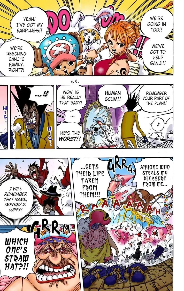 One Piece (Official Colored) Chapter 863 page 9 - 