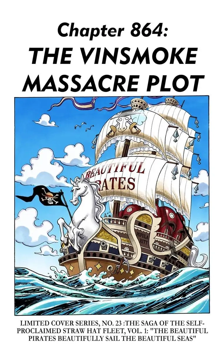 One Piece (Official Colored) Chapter 864 page 1 - 