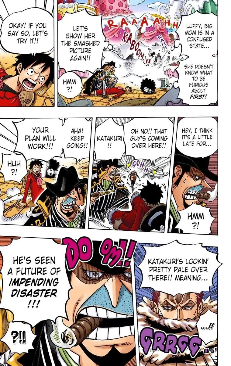 One Piece (Official Colored) Chapter 864 page 14 - 