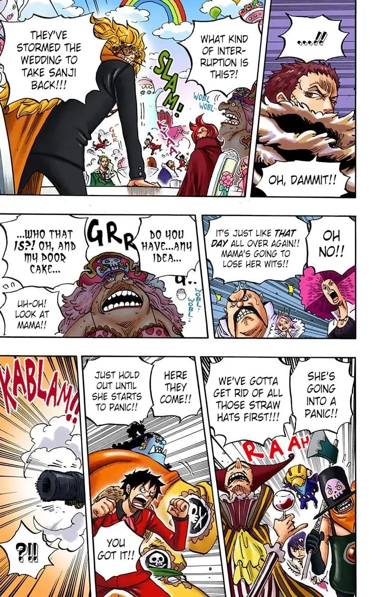 One Piece (Official Colored) Chapter 864 page 5 - 