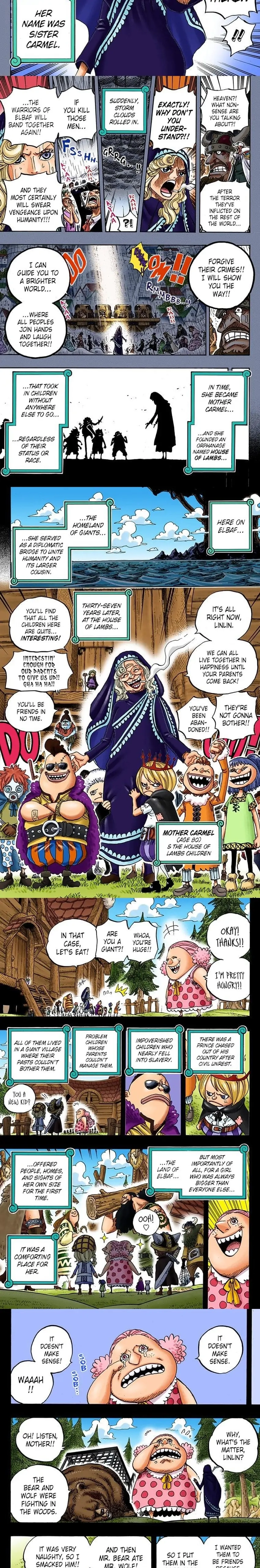One Piece (Official Colored) Chapter 866 page 2 - 